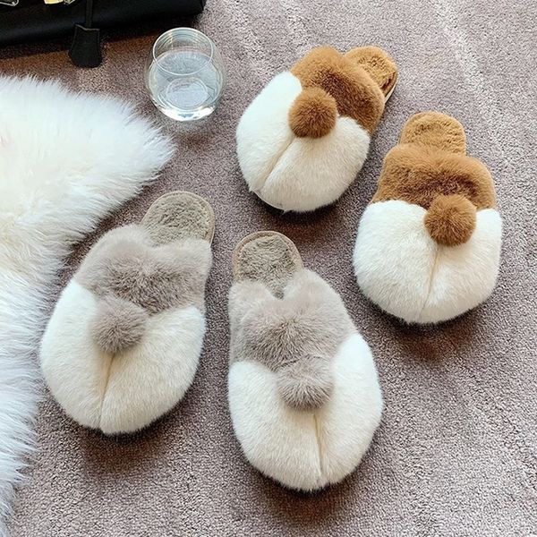 house cute corgi style plus fur slippers for women bedroom slip-on half ladies fuzzy slides keep warm women casual shoes #jo13, Black
house cute corgi style plus fur slippers for women bedroom slip-on half ladies fuzzy slides keep warm women casual shoes #jo13, Black