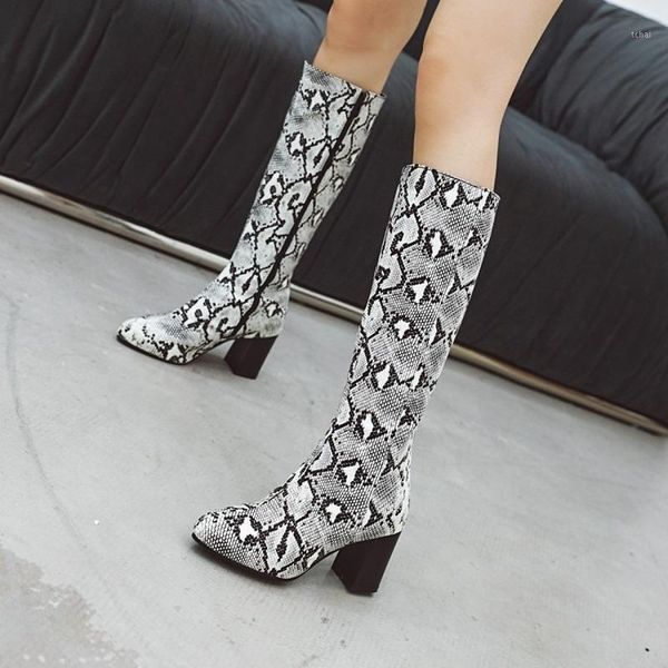 boots 2021 winter snake skin print pattern woman chunky high heels shoes zipper ladies knee plus size 47 481, Black
boots 2021 winter snake skin print pattern woman chunky high heels shoes zipper ladies knee plus size 47 481, Black