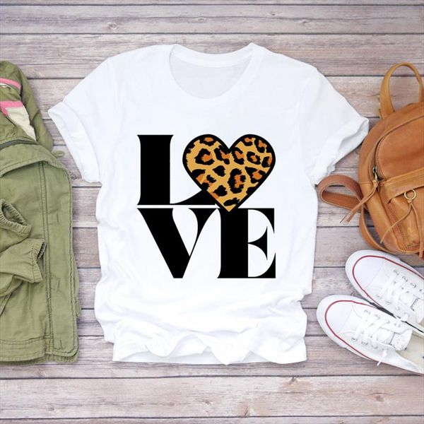 women wave love leopard valentine 90s fashion short sleeve print lady t shirts womens graphic t shirt female tee shirt, White
women wave love leopard valentine 90s fashion short sleeve print lady t shirts womens graphic t shirt female tee shirt, White