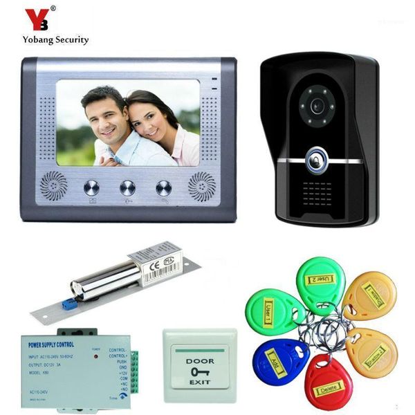 video door phones yobang security 7 lcd color screen phone intercom system + 700tvl hd rfid reader bell camera1
video door phones yobang security 7 lcd color screen phone intercom system + 700tvl hd rfid reader bell camera1
