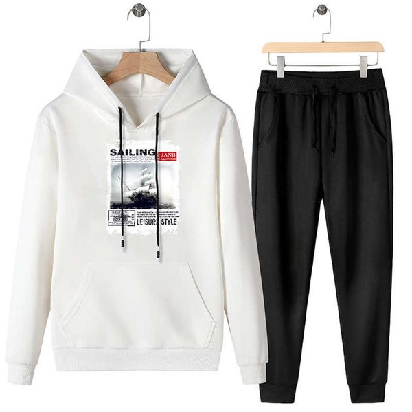 spring and autumn new youth sweater hooded sports suit korean version slim fit sportswear casual men's wear, Gray
spring and autumn new youth sweater hooded sports suit korean version slim fit sportswear casual men's wear, Gray