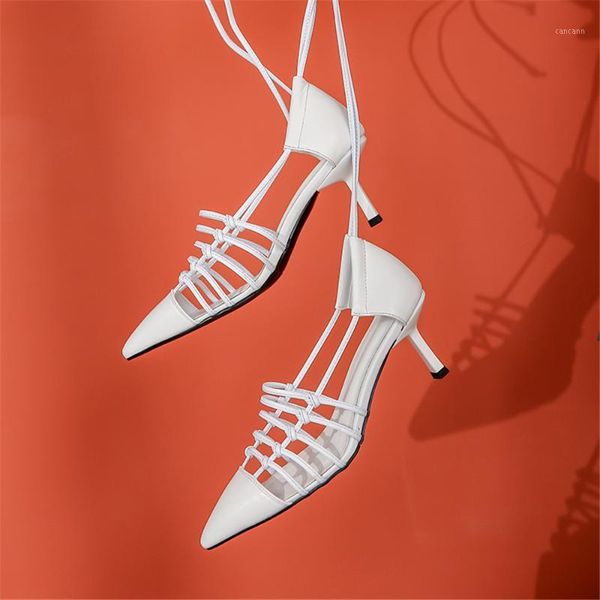 mili-miya new design women sandals genuine leather pointed toe cover heels lace-up thin heels solid colors dress party shoes1, Black
mili-miya new design women sandals genuine leather pointed toe cover heels lace-up thin heels solid colors dress party shoes1, Black