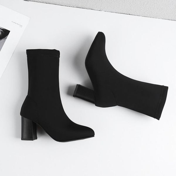 boots big size 9 10 11-17 women shoes ankle for ladies stretch socks over feet, Black
boots big size 9 10 11-17 women shoes ankle for ladies stretch socks over feet, Black