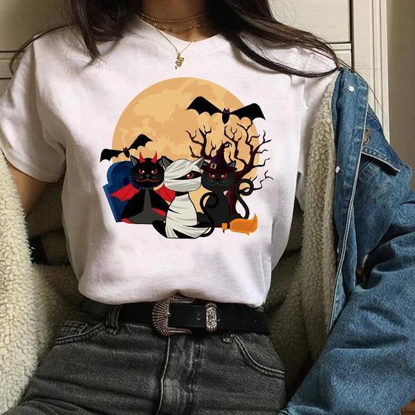 женская одежда lady graphic cat мультфильм ведьма смешные распечатать с коротким рукавом осень хэллоуин tees топы женская футболка женская ф, White
женская одежда lady graphic cat мультфильм ведьма смешные распечатать с коротким рукавом осень хэллоуин tees топы женская футболка женская ф, White