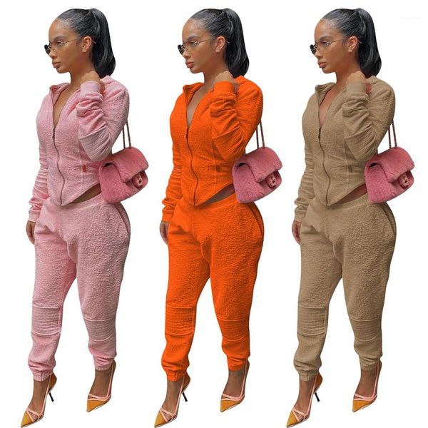 pants long sleeve solid color zipper cardigan coat autumn fashion casual tracksuits female clothing womens two piece, Gray
pants long sleeve solid color zipper cardigan coat autumn fashion casual tracksuits female clothing womens two piece, Gray