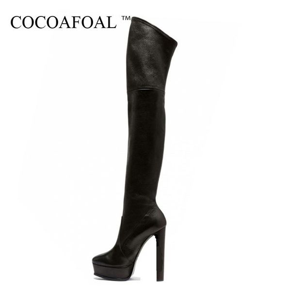 cocoafoal winter women's thigh high boots woman high heel shoes plus size 33 43 black fashion over the knee boots 2021
cocoafoal winter women's thigh high boots woman high heel shoes plus size 33 43 black fashion over the knee boots 2021
