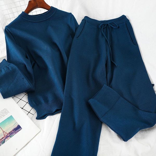 autumn winter women tracksuit 2 piece set plus size knit pullover sweater+elastic pants suit casual loosetrousers female outfits1, Gray
autumn winter women tracksuit 2 piece set plus size knit pullover sweater+elastic pants suit casual loosetrousers female outfits1, Gray