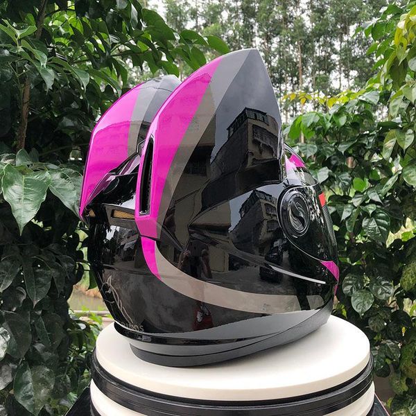 men women full face racing helmet personality cat helmet motorcycle capacete de motor purple cat's ear hat1
men women full face racing helmet personality cat helmet motorcycle capacete de motor purple cat's ear hat1