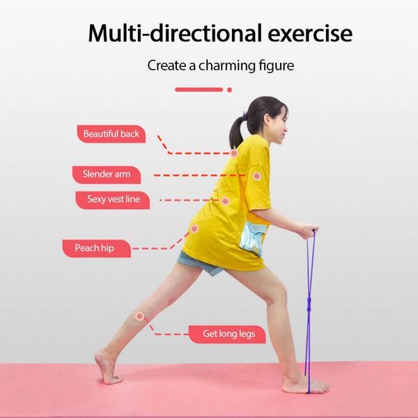 resistance bands yoga silicone exercise belt tension figure 8 pull rope fitness suitable for strength training home
resistance bands yoga silicone exercise belt tension figure 8 pull rope fitness suitable for strength training home