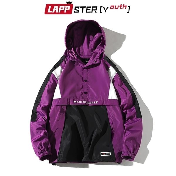 lappster-youth men harajuku patchwork jackets coats japanese streetwear vintage windbreaker korean hooded bomber jackets 201124, Black;brown
lappster-youth men harajuku patchwork jackets coats japanese streetwear vintage windbreaker korean hooded bomber jackets 201124, Black;brown
