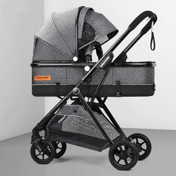 strollers# high landscape 2 in 1 baby stroller ultra light carriage folding seated reclining -absorbing pocket for born
strollers# high landscape 2 in 1 baby stroller ultra light carriage folding seated reclining -absorbing pocket for born