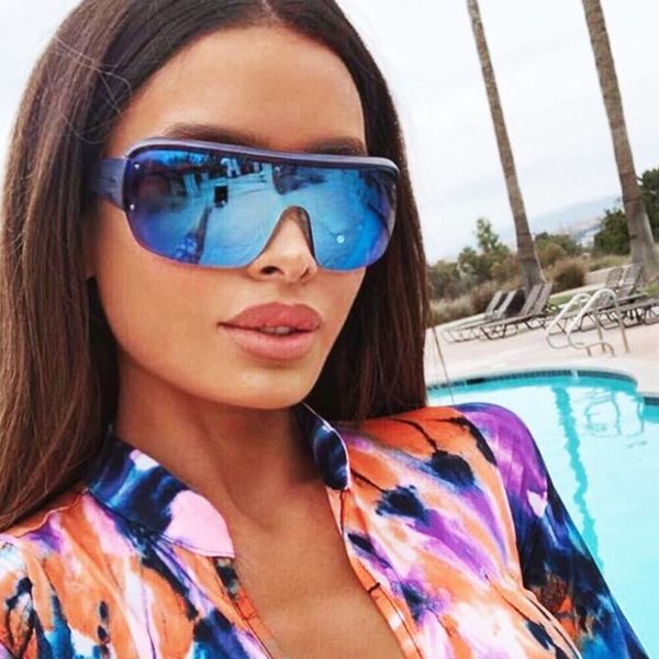 sunglasses ovesized women shades mirror square black sun glasses for men plastic frame uv400, White;black
sunglasses ovesized women shades mirror square black sun glasses for men plastic frame uv400, White;black