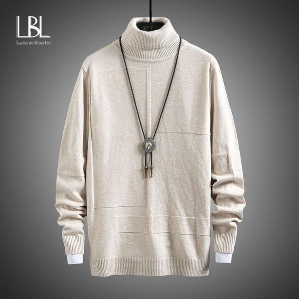 men's sweaters lbl turtleneck cashmere sweater men 2021 autumn winter pullover clothes classic knitwear robe pull homme mens, White;black
men's sweaters lbl turtleneck cashmere sweater men 2021 autumn winter pullover clothes classic knitwear robe pull homme mens, White;black