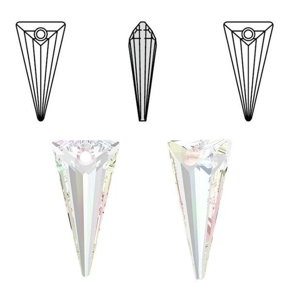 38mm 8pcs/pack crystal spike pendant austria glass long triangle shape beads rhinestone for jewelry making necklace earrings diy wmtkhe
38mm 8pcs/pack crystal spike pendant austria glass long triangle shape beads rhinestone for jewelry making necklace earrings diy wmtkhe