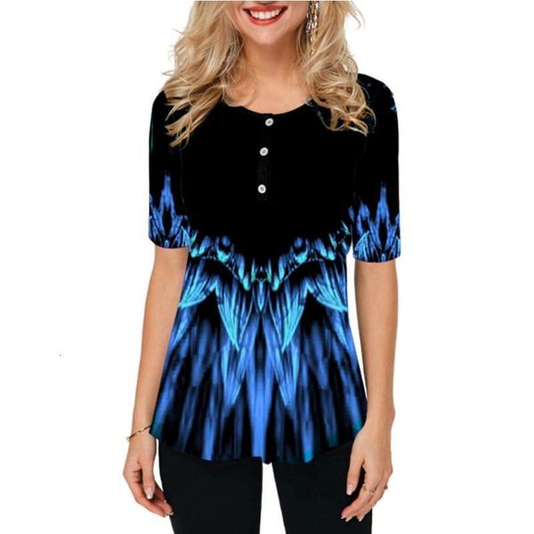 plus size women 3d print summer t shirt casual short sleeve button tshirts o-neck shirt 2020 fashion ladies tees clothing, White
plus size women 3d print summer t shirt casual short sleeve button tshirts o-neck shirt 2020 fashion ladies tees clothing, White