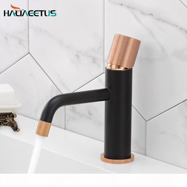 bathroom faucets black basin-mounted brass faucet new style high and cold water mixer tap
bathroom faucets black basin-mounted brass faucet new style high and cold water mixer tap