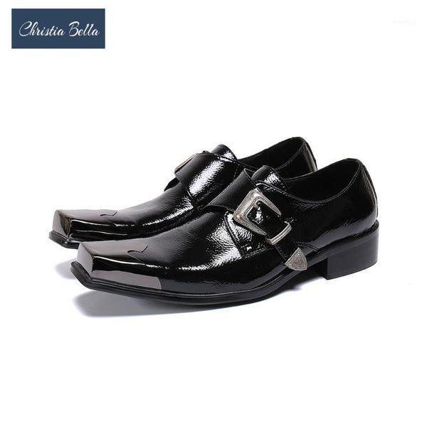 dress shoes christia bella british style buckle men wedding party formal leather square toe business oxford1, Black
dress shoes christia bella british style buckle men wedding party formal leather square toe business oxford1, Black