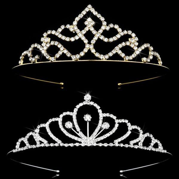 new fashion crystal barrettes bridal kid girls tiaras and crowns rhinestones headbands for women bride wedding hair accessories, Golden;silver
new fashion crystal barrettes bridal kid girls tiaras and crowns rhinestones headbands for women bride wedding hair accessories, Golden;silver