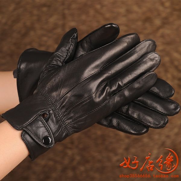 9 years old store leather cashmere men's warm sheepskin gloves business autumn and winter thin
9 years old store leather cashmere men's warm sheepskin gloves business autumn and winter thin