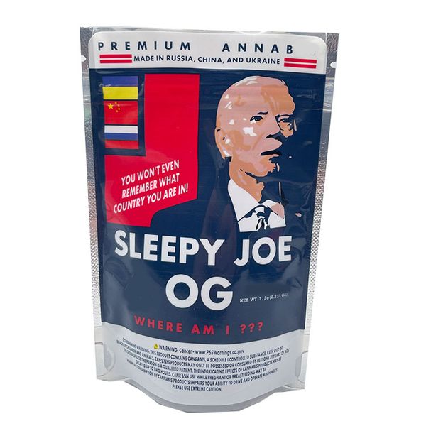 new 3.5g sleepy joe biden og trump og plastic packaging bag stand up pouch zipper bag
new 3.5g sleepy joe biden og trump og plastic packaging bag stand up pouch zipper bag