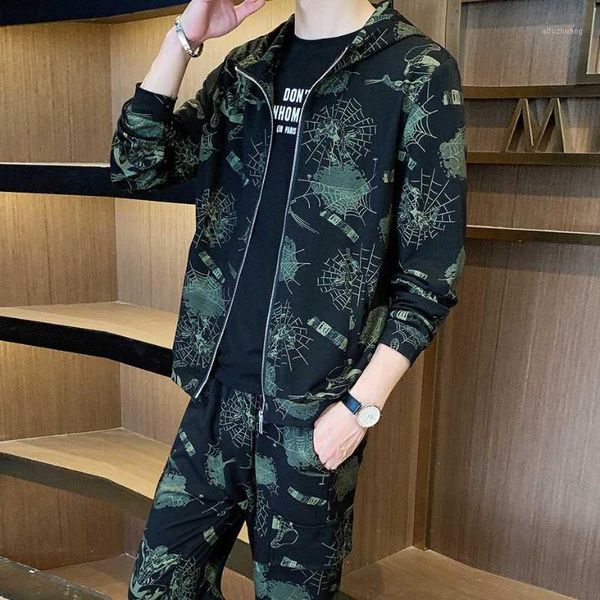 male flower jacket trousers chandal hombre trainingspak mannen sweatshirt hoodie pant 2 piece set suits streetwear jacket+pant1, Gray
male flower jacket trousers chandal hombre trainingspak mannen sweatshirt hoodie pant 2 piece set suits streetwear jacket+pant1, Gray