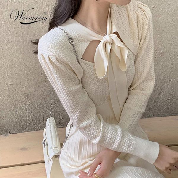 2021 spring women fashion designer party dress bow long sleeve high waist solid knitted dress twist pattern a-line c-1361, Black;gray
2021 spring women fashion designer party dress bow long sleeve high waist solid knitted dress twist pattern a-line c-1361, Black;gray