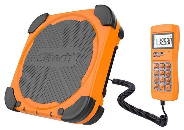 elitech lmc-300a electronic refrigerant charging/recovery scale charging valve 330lbs/150kgs q1201
elitech lmc-300a electronic refrigerant charging/recovery scale charging valve 330lbs/150kgs q1201
