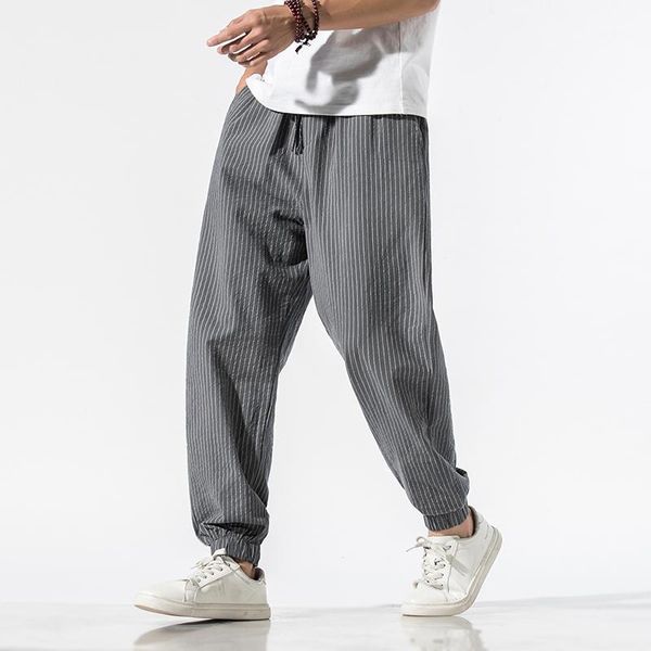 men's harem pants korean style harajuku 2020 new striped men jogger sweatpants loose casual male streetwear trousers1, Black 
men's harem pants korean style harajuku 2020 new striped men jogger sweatpants loose casual male streetwear trousers1, Black