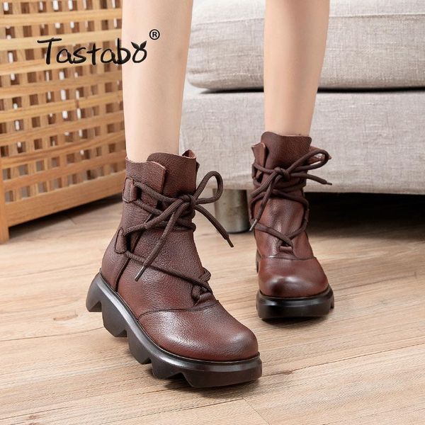 women ankle boots lace-up medium flat casual shoes solid color vintage black fashion round toe 87191
women ankle boots lace-up medium flat casual shoes solid color vintage black fashion round toe 87191