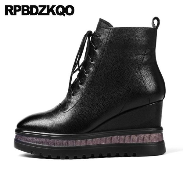 women ankle boots 2020 round toe plus size high heel fall height increasing black shoes lace up booties 10 big brand platform
women ankle boots 2020 round toe plus size high heel fall height increasing black shoes lace up booties 10 big brand platform