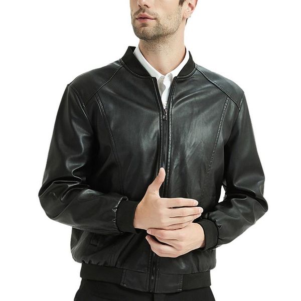 vogue vogue leather jacket men nice winter motorcycle men slim fit leather jackets coats male bomber jackets outerwear, Black
vogue vogue leather jacket men nice winter motorcycle men slim fit leather jackets coats male bomber jackets outerwear, Black