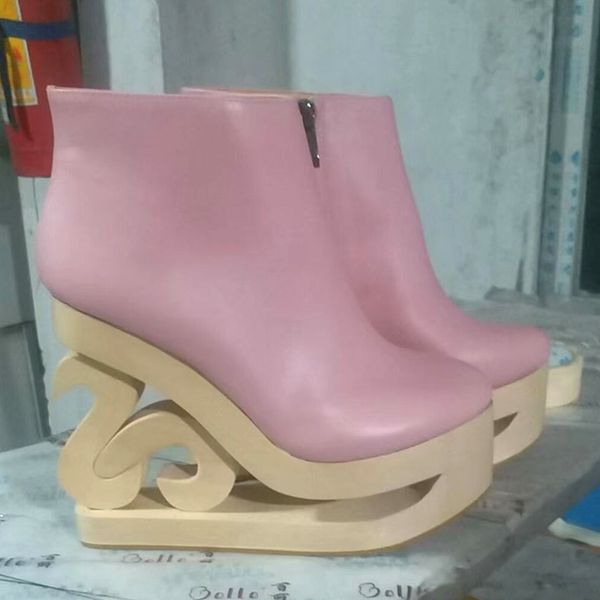 madeira artistic from fretwork cunhas ankle leather cow boots platform jump female gladiator floral personalised sculptor 8rtw, Black
madeira artistic from fretwork cunhas ankle leather cow boots platform jump female gladiator floral personalised sculptor 8rtw, Black