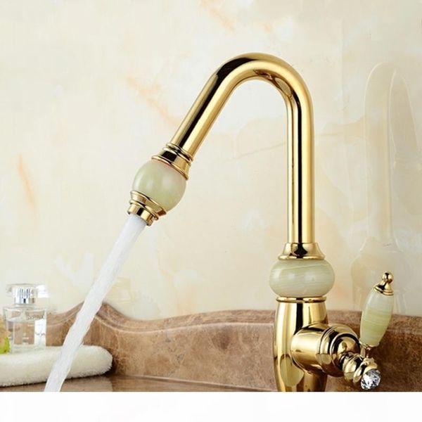 wzly bathroom faucets gold brass pull out basin mixer tap with jade shower head deck mounted cold water sink faucet torneira
wzly bathroom faucets gold brass pull out basin mixer tap with jade shower head deck mounted cold water sink faucet torneira