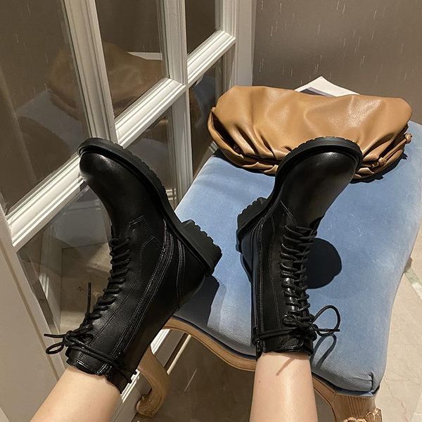 shoes boots boots-women luxury designer round toe 2020 ladies riding mid calf rock rubber fashion mid-calf low leather, Black
shoes boots boots-women luxury designer round toe 2020 ladies riding mid calf rock rubber fashion mid-calf low leather, Black