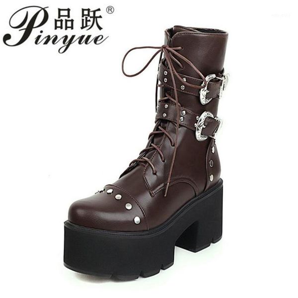 thick-soled thick-heeled metal stud high-heeled mid-calf women's boots high waterproof platform elegant thick-heeled boots1, Black
thick-soled thick-heeled metal stud high-heeled mid-calf women's boots high waterproof platform elegant thick-heeled boots1, Black