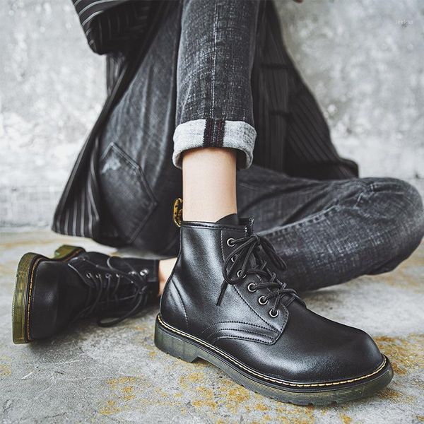 boots men's boots 2021 new men's shoes autumn aleather british leather high work shoes wear ankle1, Black
boots men's boots 2021 new men's shoes autumn aleather british leather high work shoes wear ankle1, Black