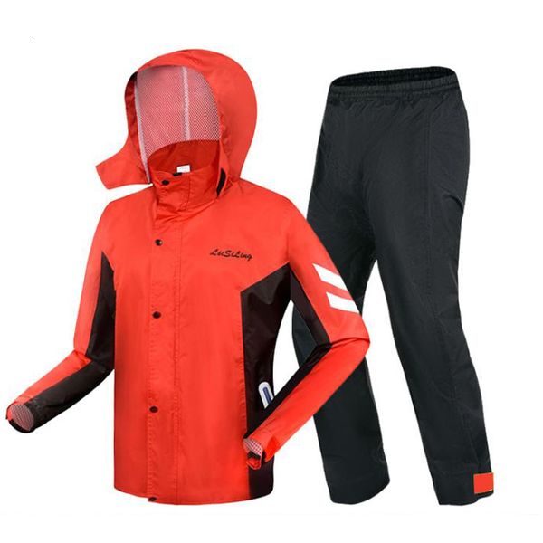 split raincoat outdoor motorcycle 3d stereo reflective safety raincoat men women detachable face mask brim rain jacket, Silver
split raincoat outdoor motorcycle 3d stereo reflective safety raincoat men women detachable face mask brim rain jacket, Silver