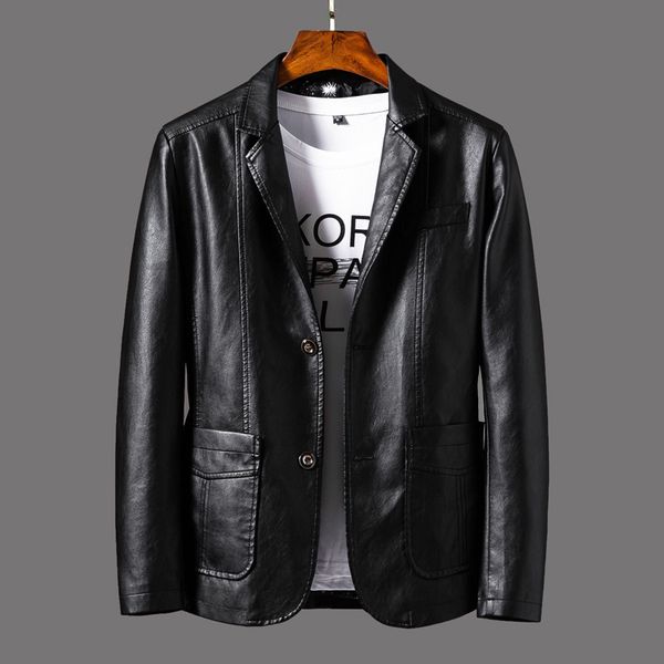fake leather suit men jacket slim fit short spring clothing fashion streetwear coats blazer occasional masculine outerwear my164 vrqf, Black;brown
fake leather suit men jacket slim fit short spring clothing fashion streetwear coats blazer occasional masculine outerwear my164 vrqf, Black;brown