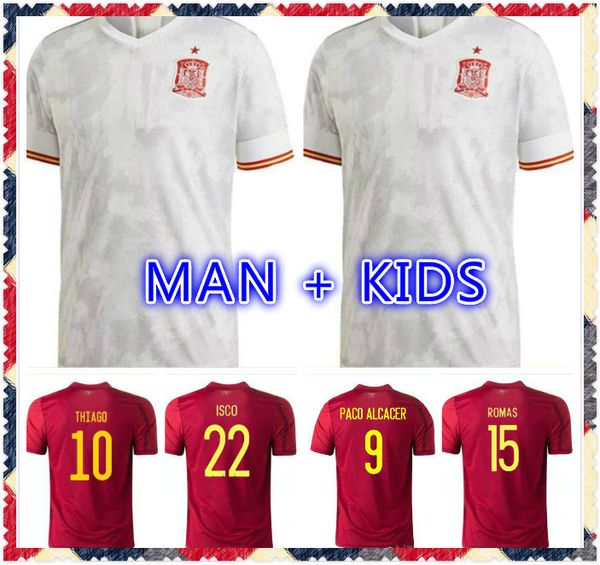 men kids kit 2020 2021 spain jerseys home away soccer jersey spain home soccer shirt 20 21 ramos morata isco a.iniesta asensio footb, Black;yellow
men kids kit 2020 2021 spain jerseys home away soccer jersey spain home soccer shirt 20 21 ramos morata isco a.iniesta asensio footb, Black;yellow