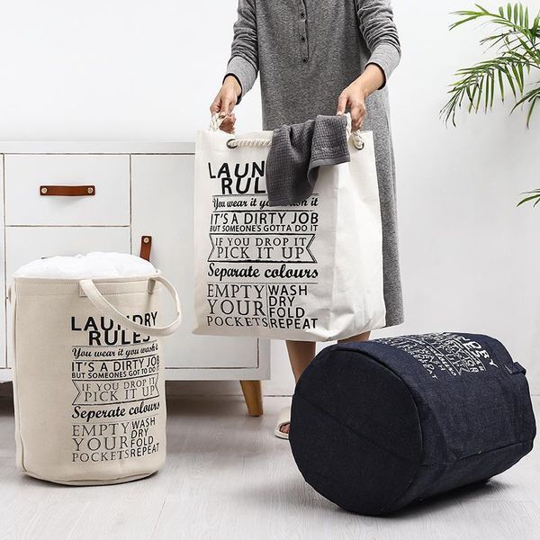 cloth laundry bag home storage organization for dirty clothes toys sundries building blocks bathroom accessories container1