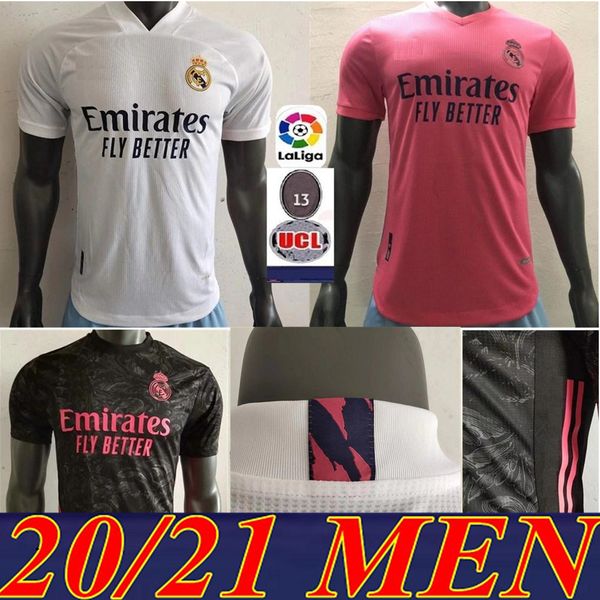 new 2021 2021 real madrid jerseys player version hazard isco vinicius soccer sergio ramos modric bale home away 3rd 20 21 football shirt, Black;yellow
new 2021 2021 real madrid jerseys player version hazard isco vinicius soccer sergio ramos modric bale home away 3rd 20 21 football shirt, Black;yellow