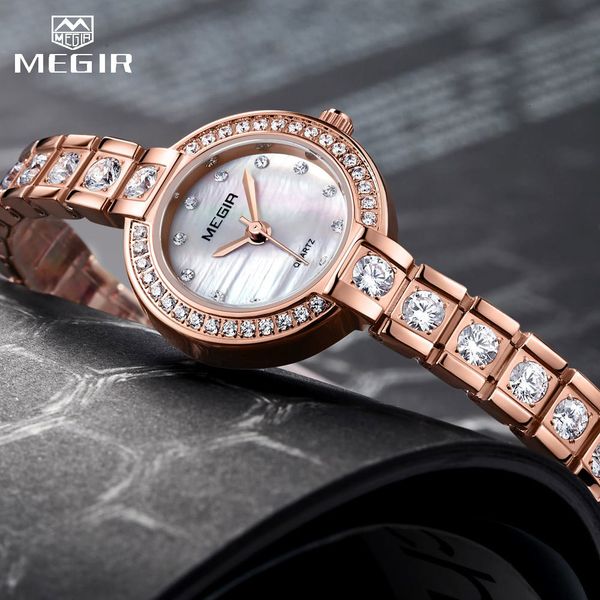 selling brand megir ladies all copper strap waterproof watch diamond quartz watch 2020 geneva designer women's watches brand, Slivery;brown
selling brand megir ladies all copper strap waterproof watch diamond quartz watch 2020 geneva designer women's watches brand, Slivery;brown