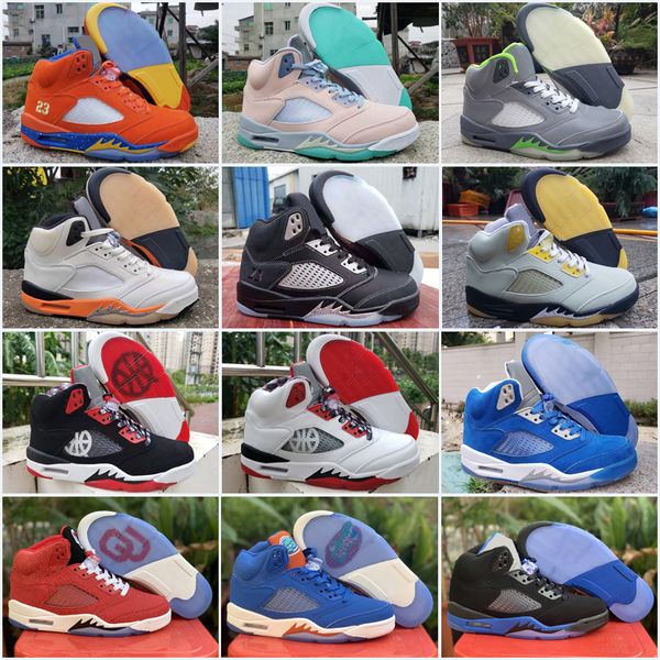 2022 5 5s basketball shoes bluebird racer blue raging red shattered backboard what the unc alternate grape black metallic men sneakers mens
2022 5 5s basketball shoes bluebird racer blue raging red shattered backboard what the unc alternate grape black metallic men sneakers mens