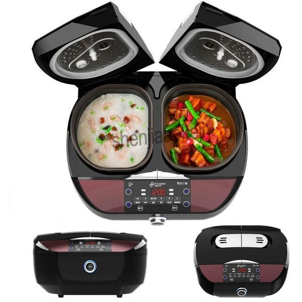 multi-function rice cooker smart dual liner kitchenware double bile intelligent 9l automatic household can be timed 220-240v 1pc
multi-function rice cooker smart dual liner kitchenware double bile intelligent 9l automatic household can be timed 220-240v 1pc
