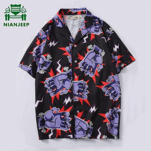 casual beach shirts men hip hop streetwear men's hawaiian printed shirt 2020 harajuku thin short sleeve oversize shirts women1, White;black
casual beach shirts men hip hop streetwear men's hawaiian printed shirt 2020 harajuku thin short sleeve oversize shirts women1, White;black