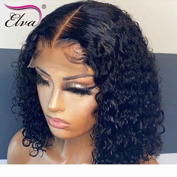 short lace front human hair wigs for women pre plucked natural hairline with baby hair glueless curly bob wig elva remy wig, Black;brown
short lace front human hair wigs for women pre plucked natural hairline with baby hair glueless curly bob wig elva remy wig, Black;brown