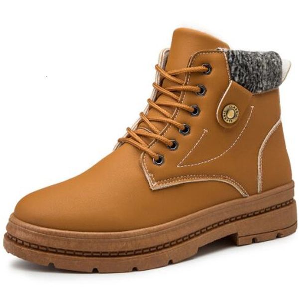 new warm snug light casual non-slip sneakers to wear design flat men's boots thh8, Black
new warm snug light casual non-slip sneakers to wear design flat men's boots thh8, Black