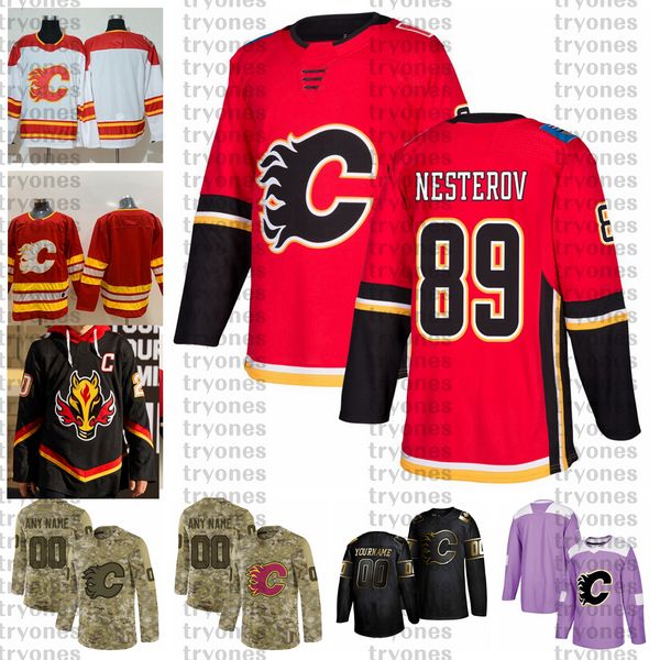 2021 reverse retro customize #89 nikita nesterov calgary flames jerseys golden edition camo veterans day fights cancer hockey jersey, Black;red
2021 reverse retro customize #89 nikita nesterov calgary flames jerseys golden edition camo veterans day fights cancer hockey jersey, Black;red