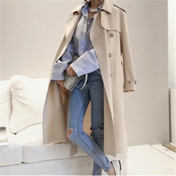 women's trench coats maxi long coat for women basic solid loose x-long black/khaki ladies plus size female 2021, Tan;black
women's trench coats maxi long coat for women basic solid loose x-long black/khaki ladies plus size female 2021, Tan;black