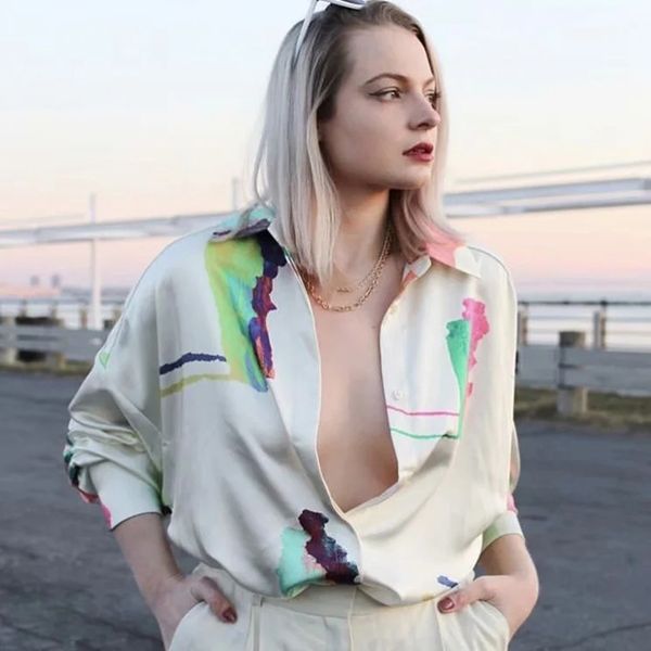 oversize women stylish loose shirts summer fashion ladies satin blouses long sleeve shirt female boho blouse girls chic y200622, White
oversize women stylish loose shirts summer fashion ladies satin blouses long sleeve shirt female boho blouse girls chic y200622, White
